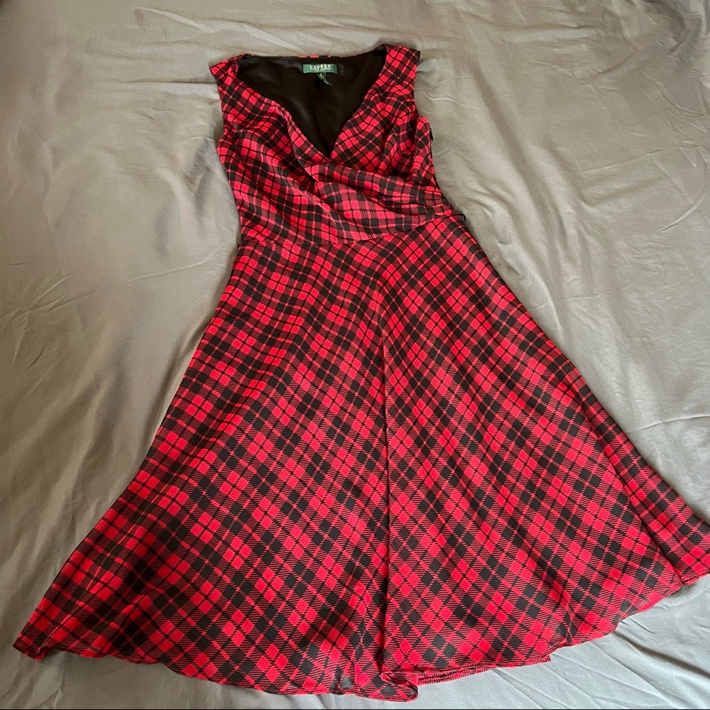 Lauren Ralph Lauren plaid dress
